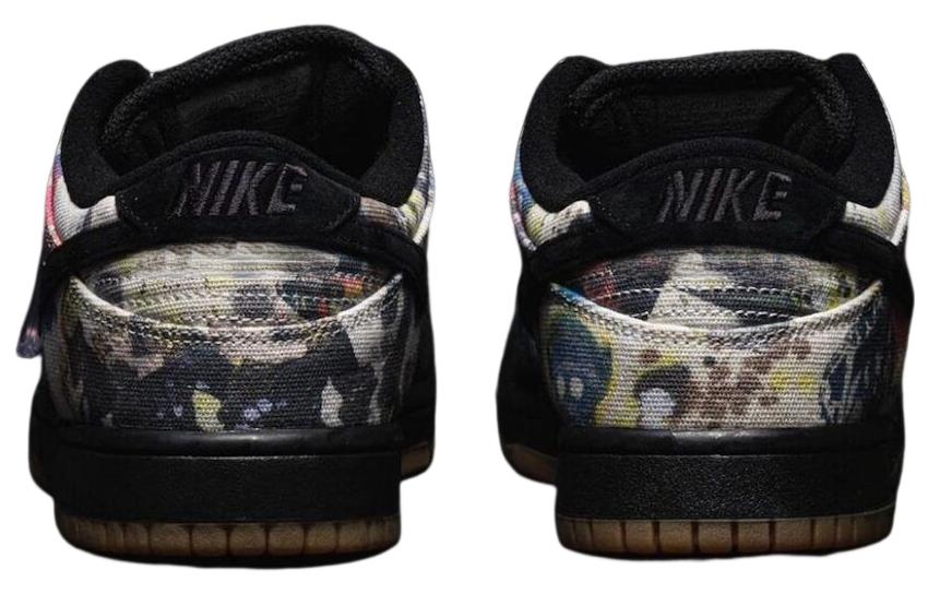 Supreme x Nike SB Dunk Low 'Rammellzee' FD8778-001 Classic Sneakers - Click Image to Close