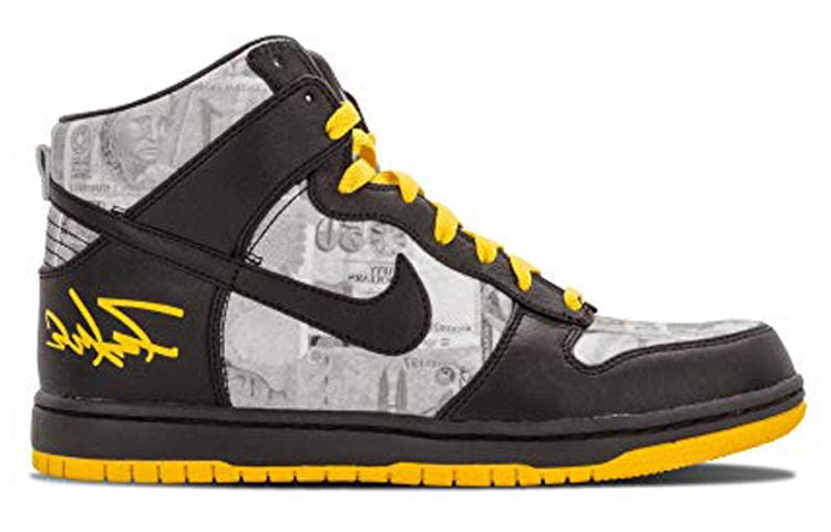 Nike Dunk High Supreme Tz Laf 'Flom' 378127-001 Signature Shoe - Click Image to Close