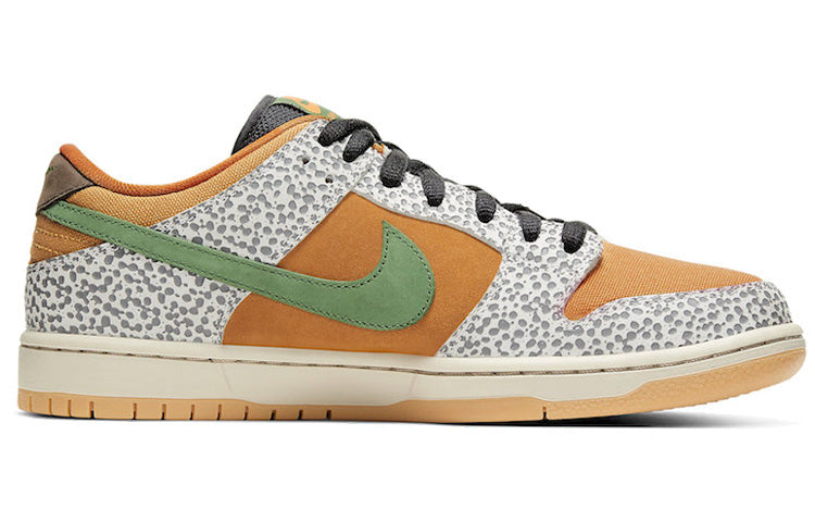 Nike Dunk Low Pro SB \'Safari\'  CD2563-002 Signature Shoe