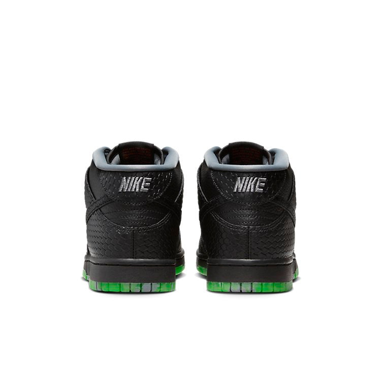 Nike Dunk Mid Premium 'Halloween' FQ8749-010 Signature Shoe - Click Image to Close
