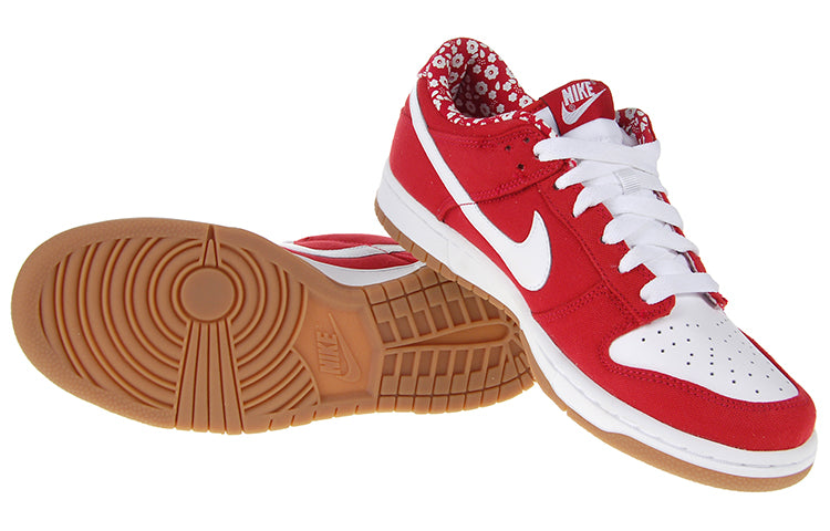 (WMNS) Nike Dunk Low CL \'Liberty Fabric Pack - Varsity Red\'  317815-611 Classic Sneakers