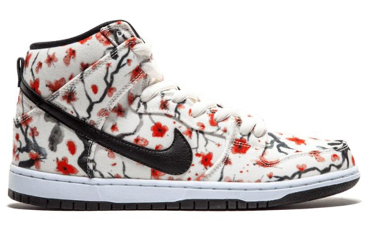 Nike SB Dunk High Pro \'Cherry Blossom\'  305050-106 Signature Shoe