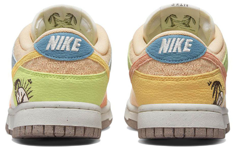 (WMNS) Nike Dunk Low SE 'Sun Club' DQ0265-100 Iconic Trainers - Click Image to Close