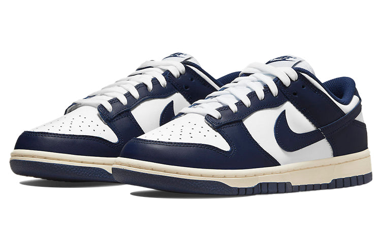 (WMNS) Nike Dunk Low 'Vintage Navy' DD1503-115 Antique Icons - Click Image to Close