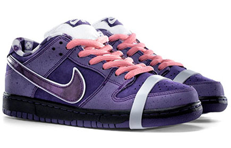 Nike Concepts x SB Skateboard Dunk Low Purple Lobster BV1310-555(S-BOX) Iconic Trainers - Click Image to Close