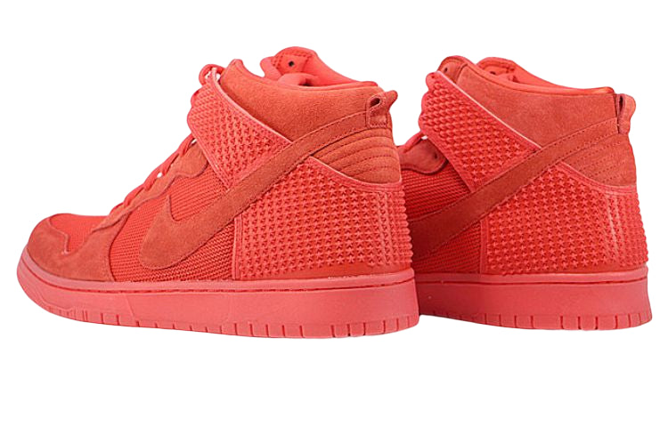 Nike Dunk High CMFT Premium 'Red October' 705433-601 Classic Sneakers - Click Image to Close