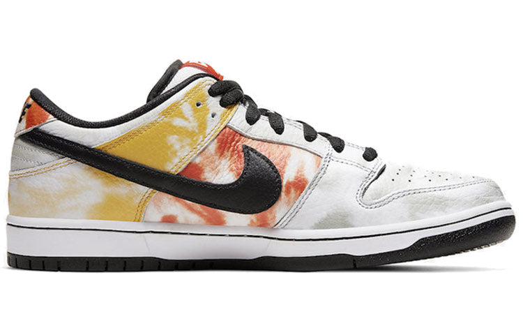 Nike SB Dunk Low 'Tie-Dye Raygun White' BQ6832-101 Iconic Trainers - Click Image to Close
