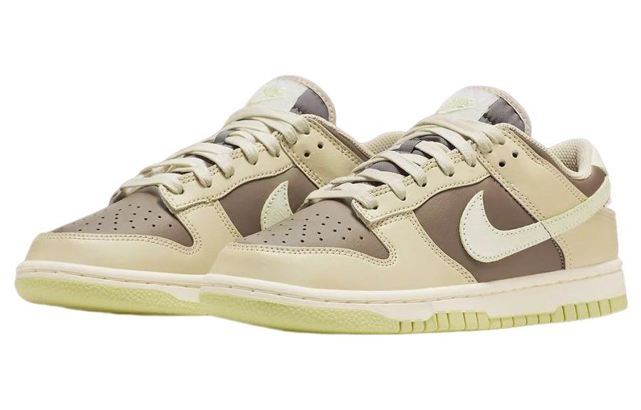 (WMNS) Nike Dunk Low 'Cream Brown' FB4961-012 Signature Shoe - Click Image to Close