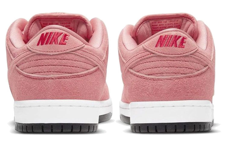 Nike SB Dunk Low 'Pink Pig' CV1655-600 Signature Shoe - Click Image to Close