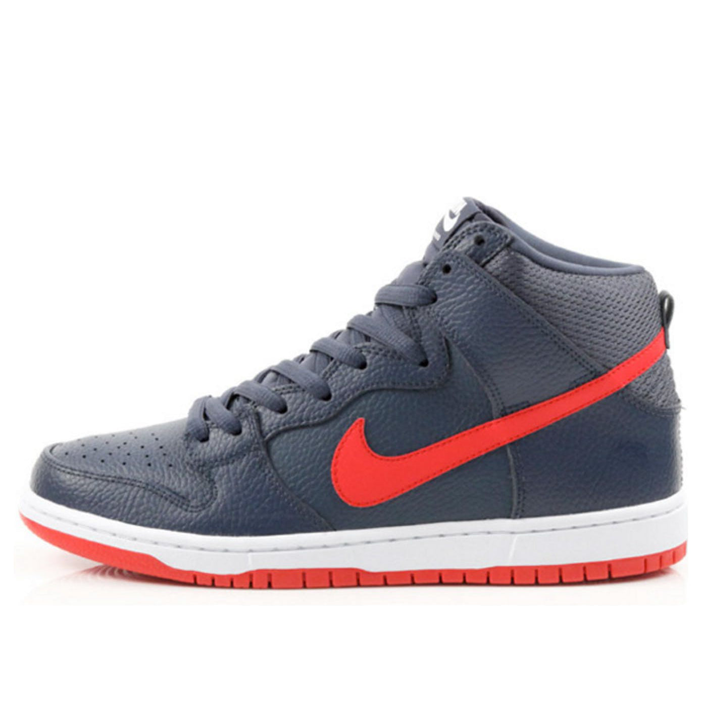 Nike Dunk High Pro Sb 'Squadron Blue University Red' 305050-463 Iconic Trainers - Click Image to Close