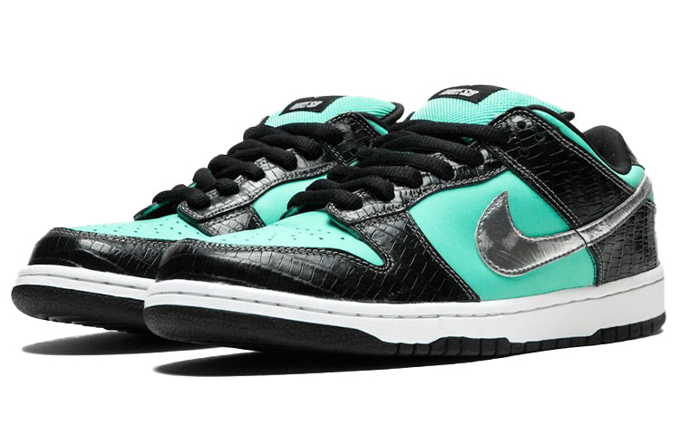 Nike Diamond Supply Co. x Dunk Low Pro SB 'Tiffany' 304292-402 Classic Sneakers - Click Image to Close