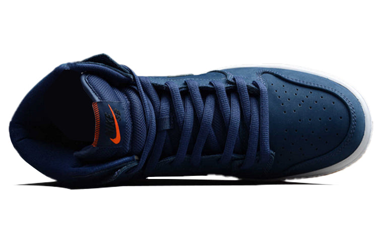Nike Dunk High Pro ISO SB 'Orange Label - Midnight Navy' CI2692-401 Classic Sneakers - Click Image to Close