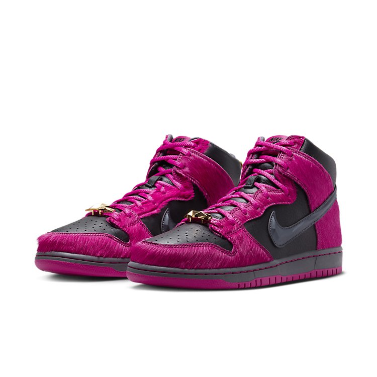 Nike SB Dunk High \'Run The Jewels Active Pink\'  DX4356-600 Classic Sneakers