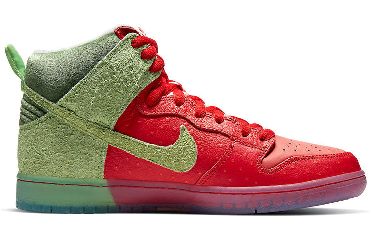 Nike SB Dunk High \'Strawberry Cough\'  CW7093-600 Antique Icons