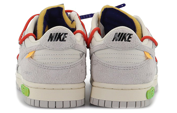 Nike Off-White x Dunk Low 'Lot 13 of 50' DJ0950-110 Antique Icons - Click Image to Close