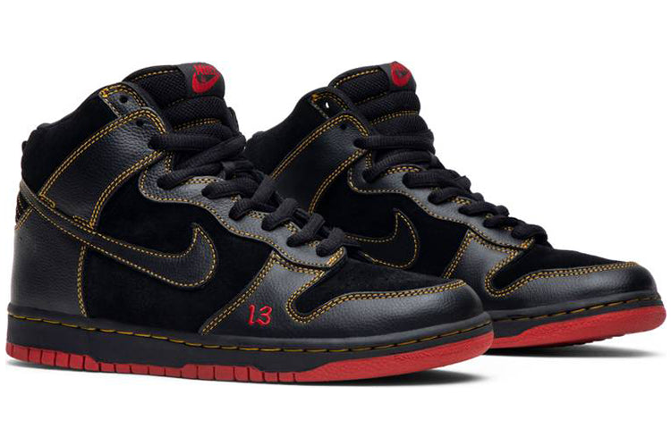 Nike Dunk High Pro SB \'Unlucky\'  305050-001 Iconic Trainers