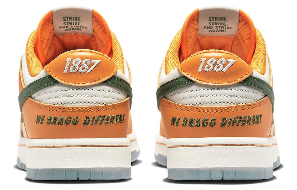 Nike Florida A&M University x Dunk Low 'Rattlers' DR6188-800 Signature Shoe - Click Image to Close