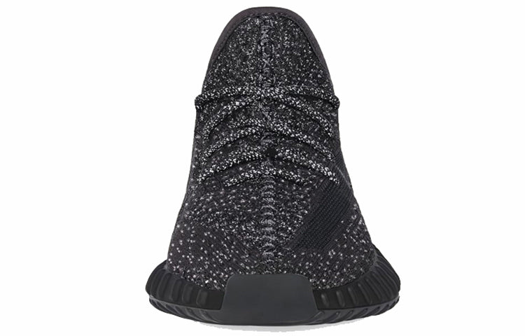 adidas Yeezy Boost 350 V2 'Black Reflective' FU9007 Signature Shoe - Click Image to Close