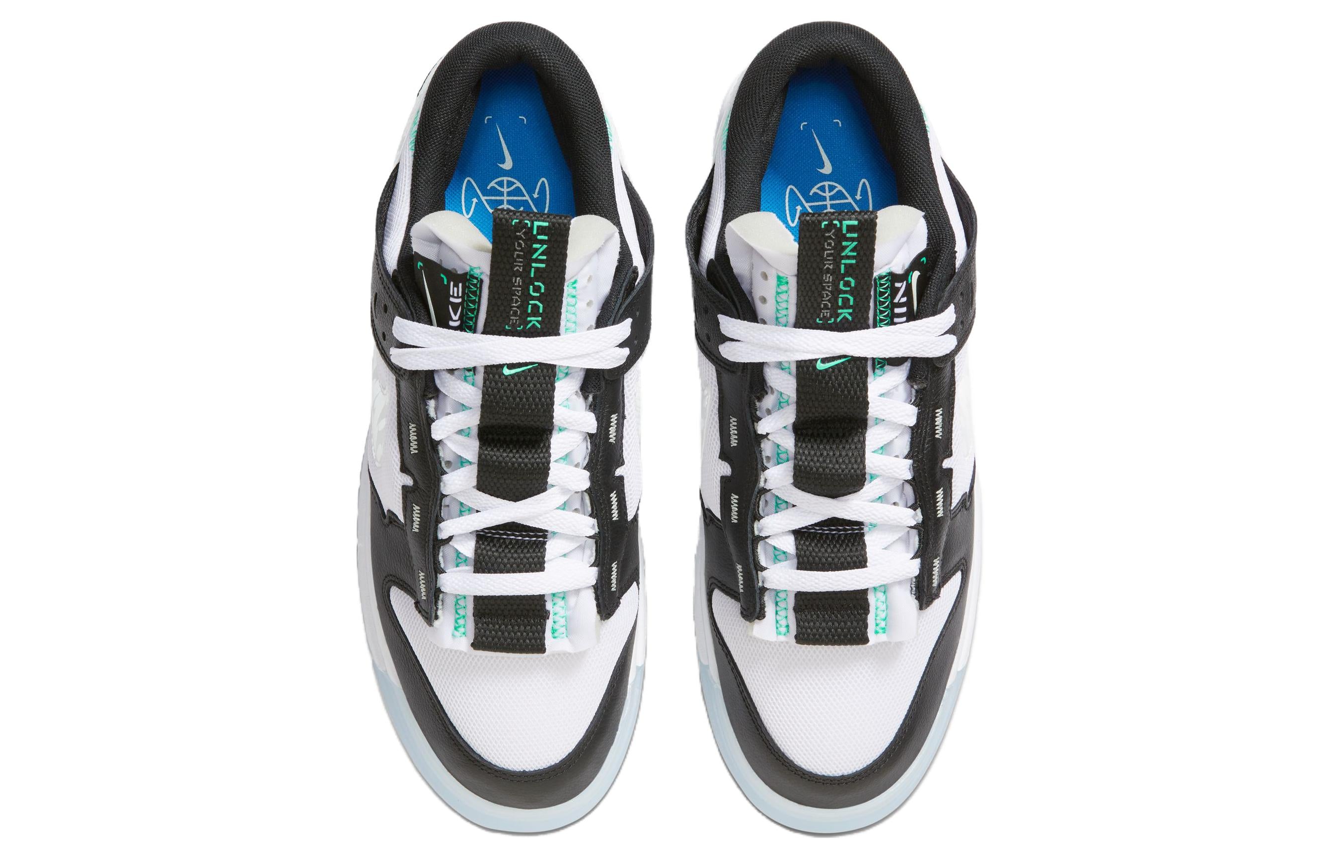 Nike Air Dunk Remastered 'Unlock Your Space' FJ7067-114 Signature Shoe - Click Image to Close