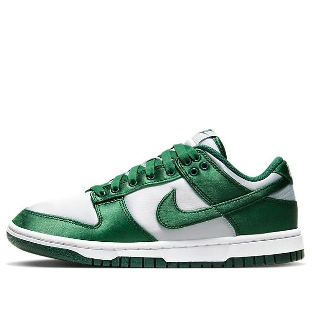 (WMNS) Nike Dunk Low 'Satin Green' DX5931-100 Signature Shoe