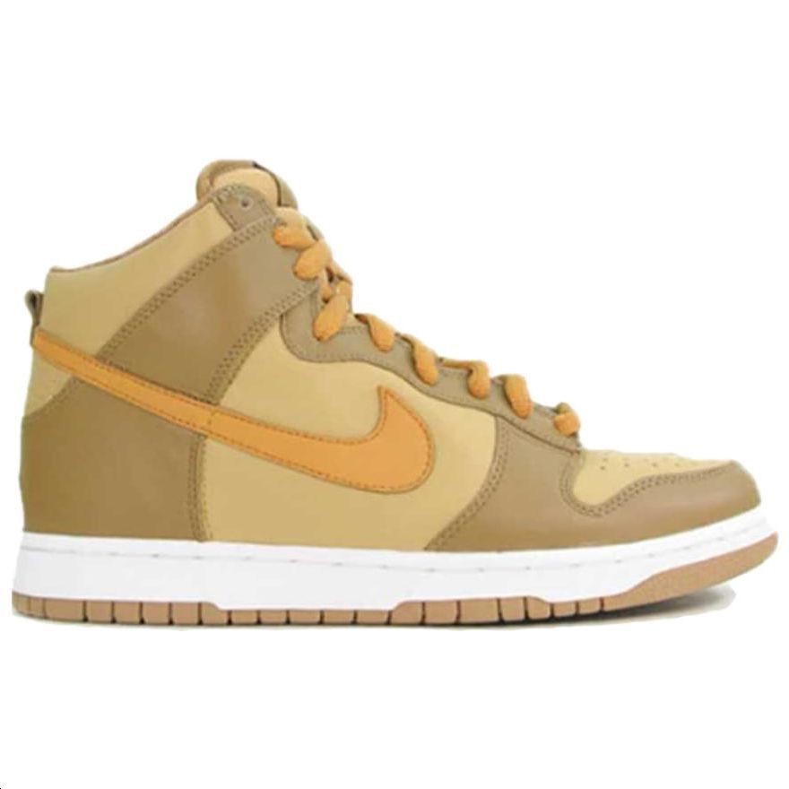 Nike Dunk High LE 'Hay Maple Taupe' 304717-222 Vintage Sportswear - Click Image to Close