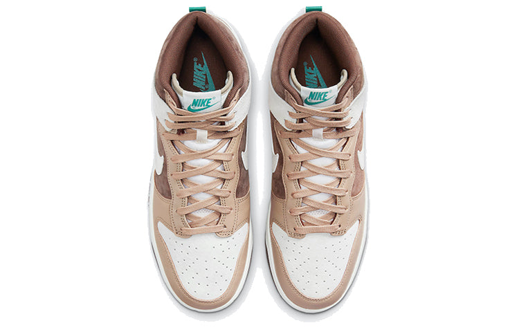 Nike Dunk High 'Light Chocolate' DH5348-100 Classic Sneakers - Click Image to Close