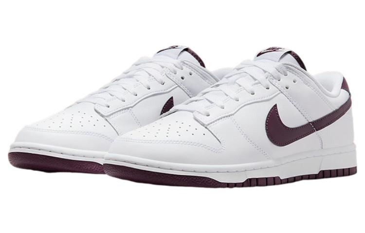 Nike Dunk Low Retro 'White Night Maroon' DV0831-102 Classic Sneakers - Click Image to Close
