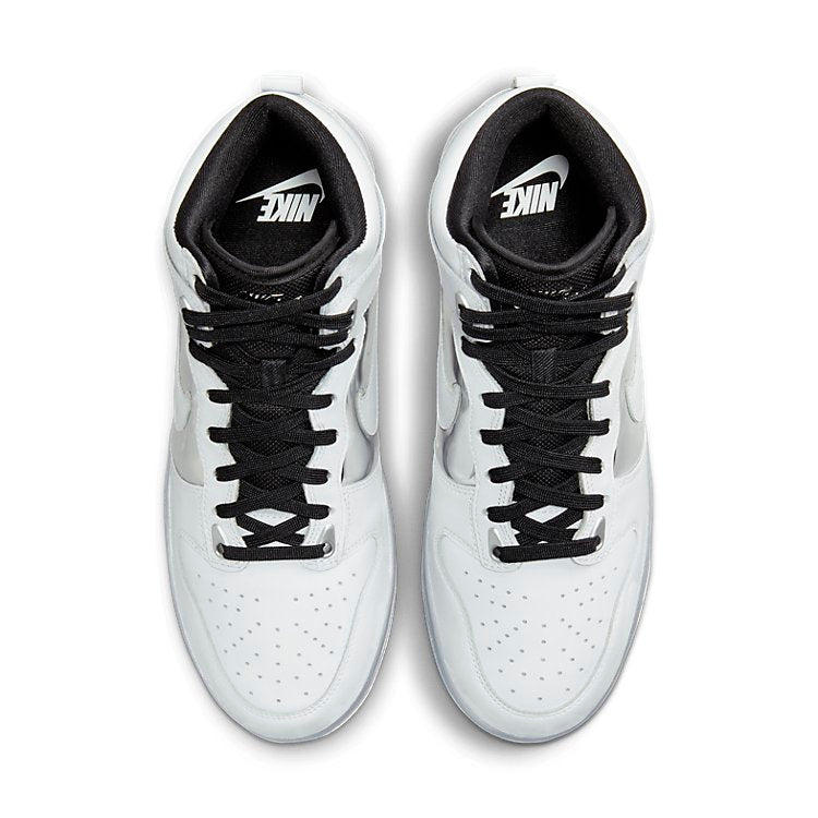 (WMNS) Nike Dunk High 'Chrome' DX5928-100 Signature Shoe - Click Image to Close