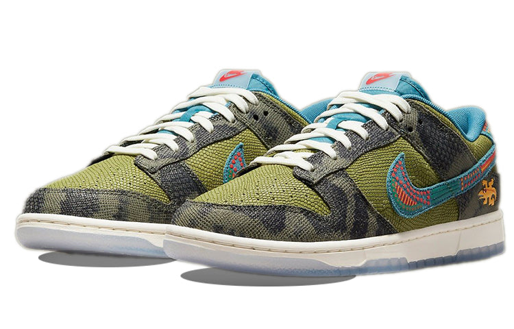 Nike Dunk Low 'SiEMPRE Familia' DO2160-335 Classic Sneakers - Click Image to Close
