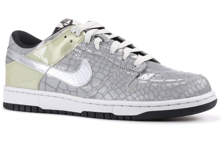 Nike dunk Low Silver 309431-904 Classic Sneakers - Click Image to Close