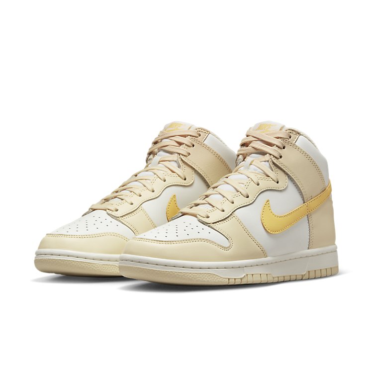 (WMNS) Nike Dunk High \'Pale Vanilla\'  DD1869-201 Signature Shoe