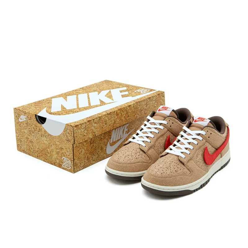 Nike Dunk Low SP 'CLOT - Cork' FN0317-121 Antique Icons - Click Image to Close