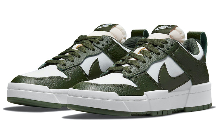 (WMNS) Nike Dunk Low Disrupt 'Dark Green' DQ0869-100 Iconic Trainers - Click Image to Close