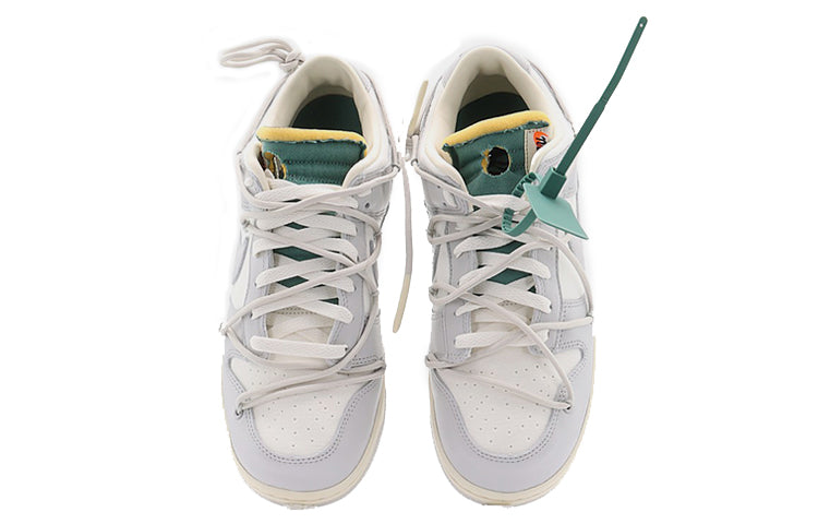 Nike Off-White x Dunk Low 'Lot 42 of 50' DM1602-117 Antique Icons - Click Image to Close