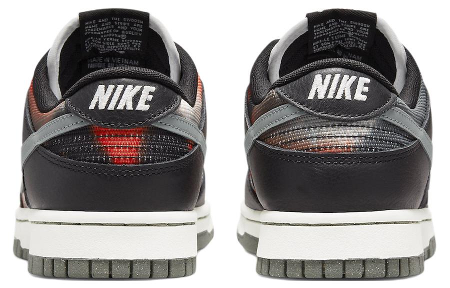 Nike Dunk Low \'Graffiti Pack - Black Red\'  DM0108-001 Classic Sneakers