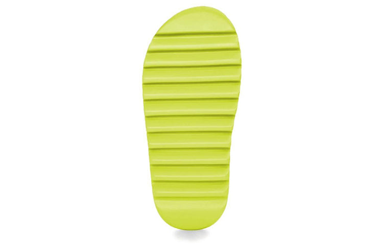 adidas Yeezy Slide \'Glow Green\'  GX6138 Signature Shoe