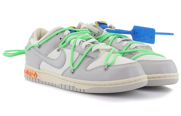 Nike Off-White x Dunk Low \'Lot 26 of 50\'  DM1602-116 Classic Sneakers