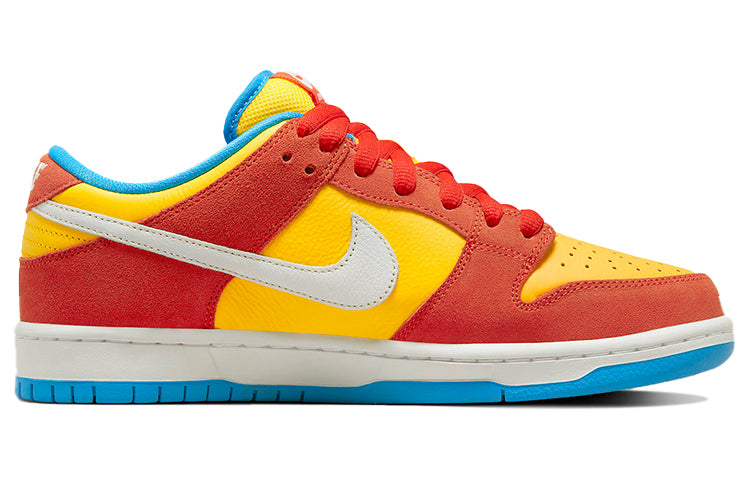 Nike Dunk Low Pro SB \'Bart Simpson\'  BQ6817-602 Signature Shoe