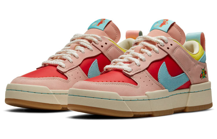 (WMNS) Nike Dunk Low Disrupt 'Chinese New Year - Firecracker' DD8478-641 Cultural Kicks - Click Image to Close