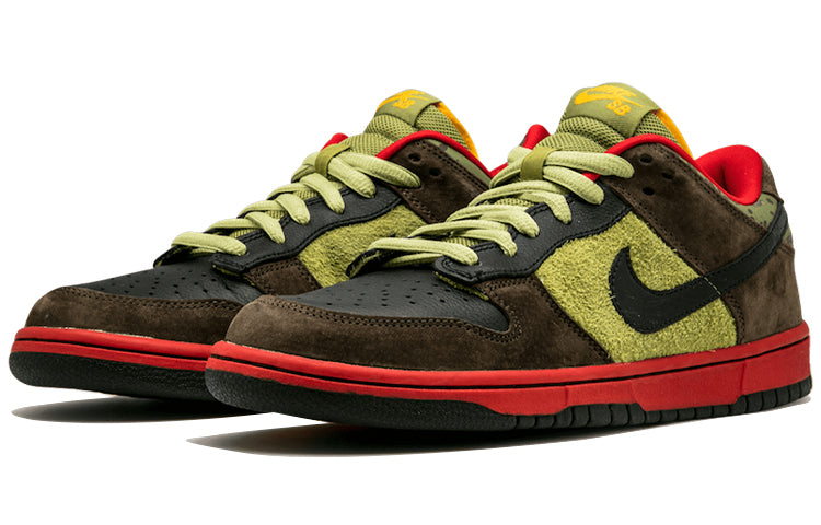 Nike Dunk Low Premium SB \'Asparagus\'  313170-302 Iconic Trainers