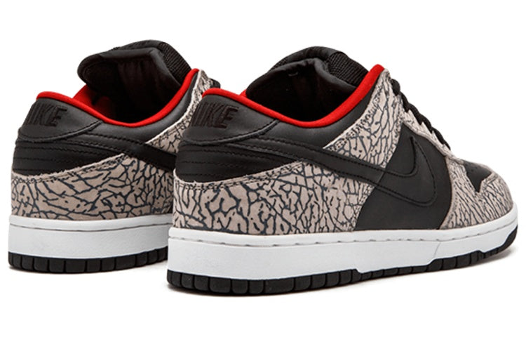 Nike Supreme x Dunk Low Pro SB \'Black Cement\'  304292-131 Vintage Sportswear