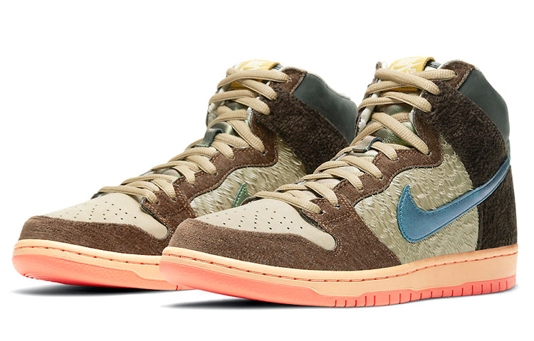 Nike Concepts x Dunk High Pro SB Skateboard \'Duck\'  DC6887-200 Classic Sneakers