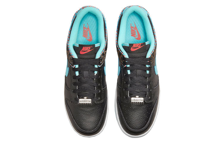 Nike Dunk Low SE \'Barber Shop - Black\'  DH7614-001 Classic Sneakers