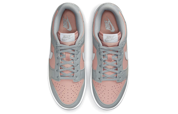 (WMNS) Nike Dunk Low 'Soft Grey Pink' DM8329-600 Signature Shoe - Click Image to Close