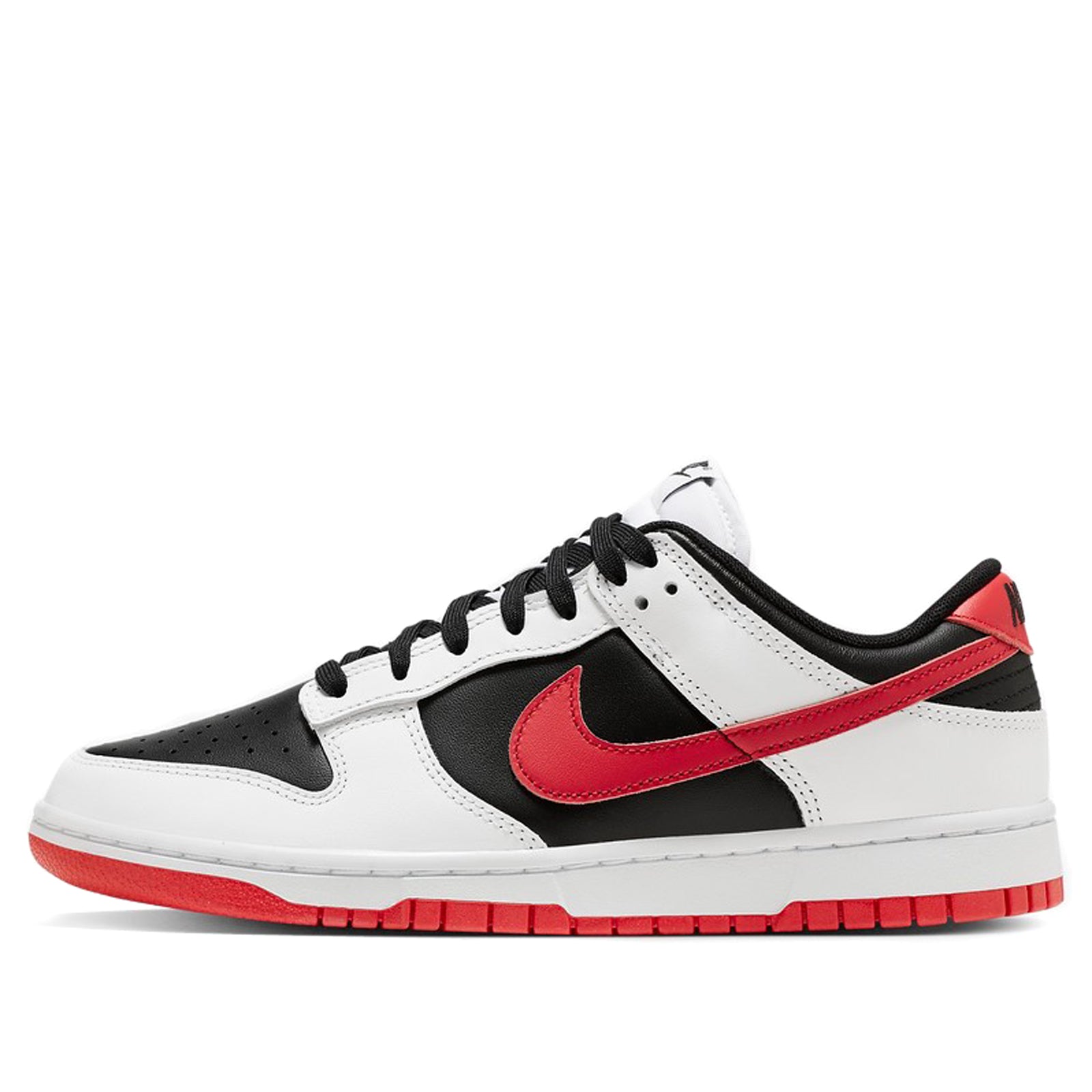 Nike Dunk Low 'White Black Red' FD9762-061 Iconic Trainers - Click Image to Close