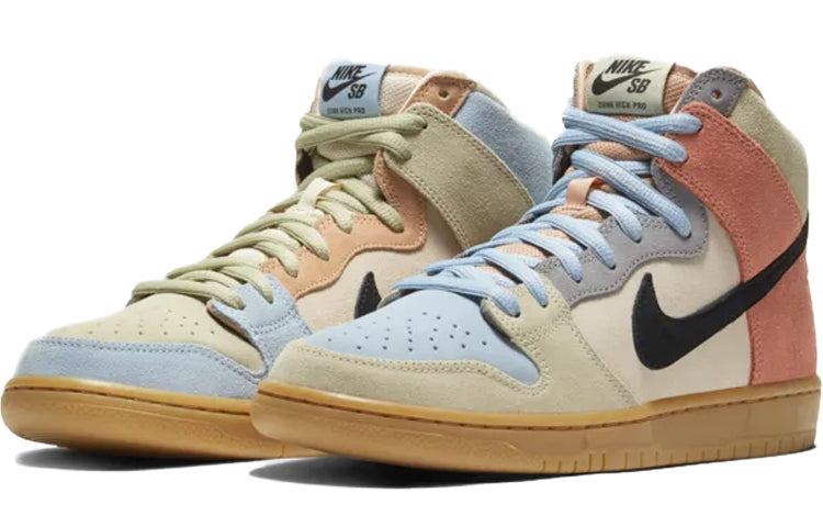 Nike Dunk High Pro SB 'Spectrum' CN8345-001 Iconic Trainers - Click Image to Close