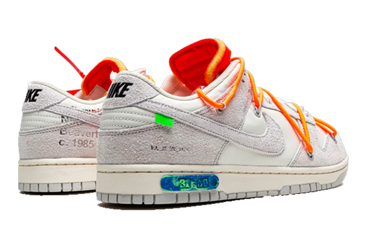Nike Off-White x Dunk Low 'Lot 31 of 50' DJ0950-116 Iconic Trainers - Click Image to Close