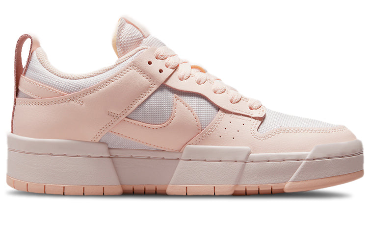 (WMNS) Nike Dunk Low Disrupt 'Pale Coral' CK6654-602 Antique Icons - Click Image to Close