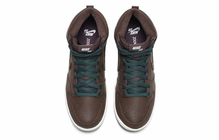 Nike SB Dunk High 'Baroque Brown' CV1624-200 Vintage Sportswear - Click Image to Close