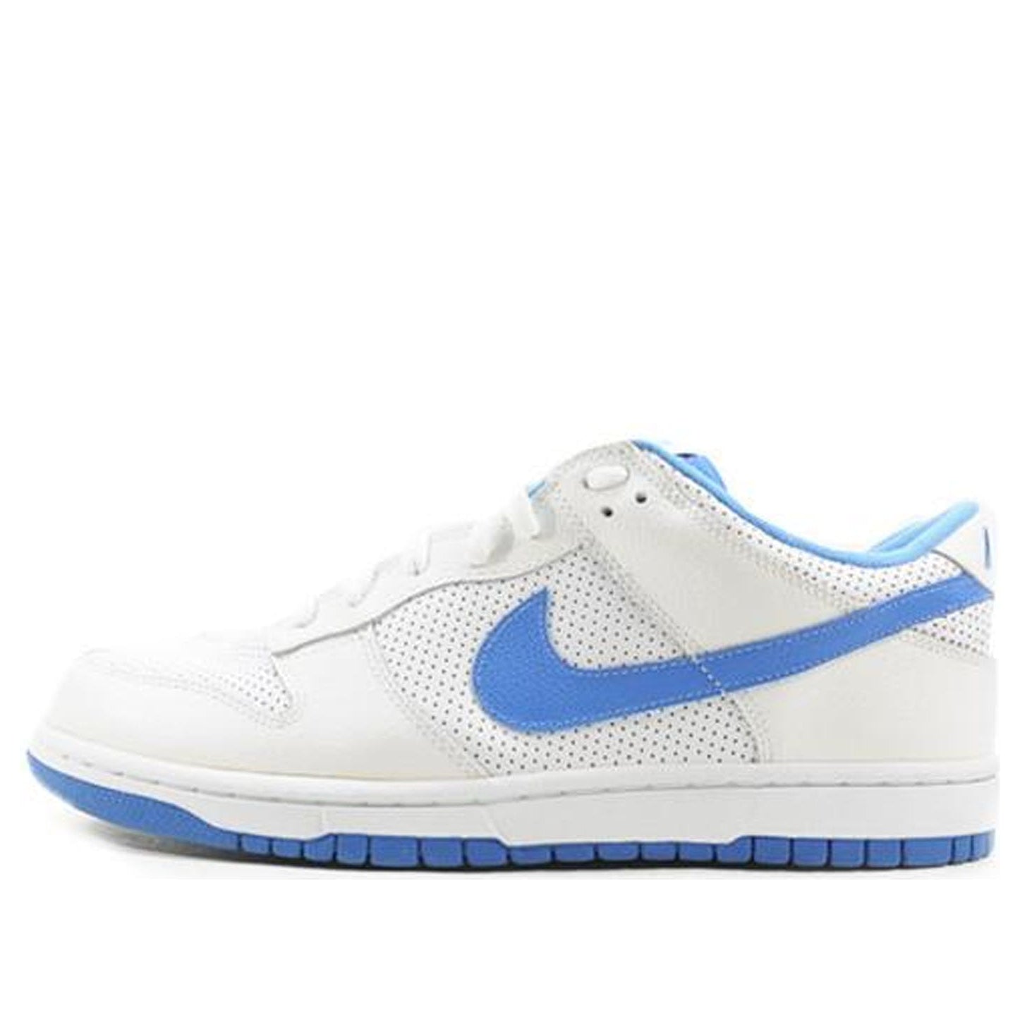 Nike Dunk Low Varsity Blue Perf White 309431-142 Iconic Trainers - Click Image to Close